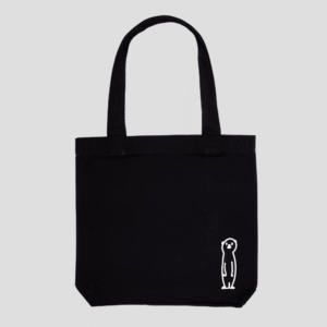 Black Meraki Tote Bag